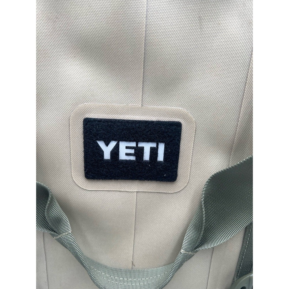 Yeti Hopper 40  Field Tan/Olive Green with Orange Blaze Interior Soft Cooler # - Picture 5 of 9
